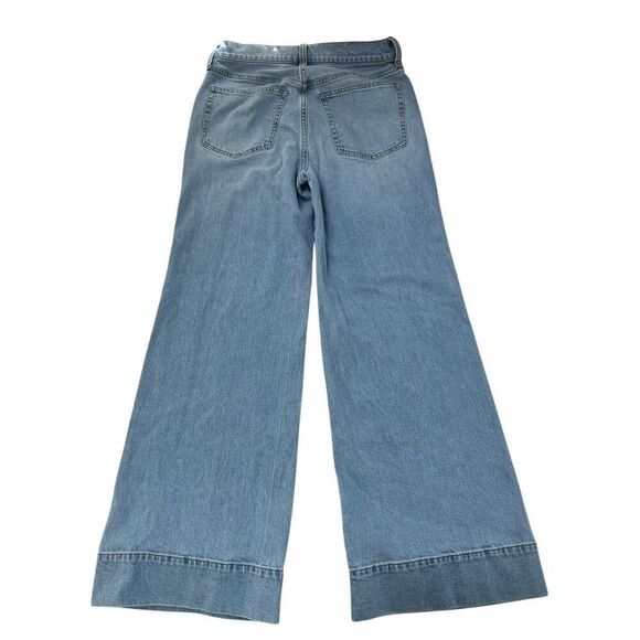 J. Crew '96 Denim Trouser Wide-Leg Flare Jeans Size 27 - Picture 8 of 9